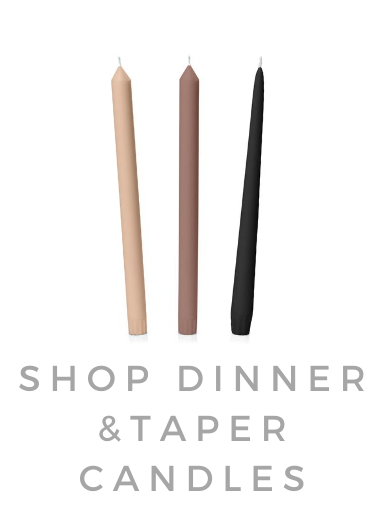 Image of dinner and taper candles